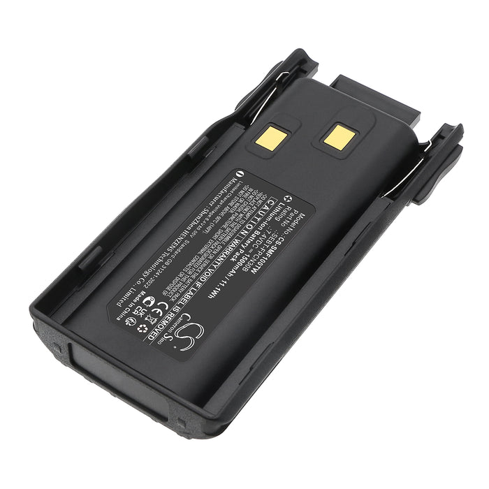 Samcom FPCN10A 1500mAh Two Way Radio Replacement Battery