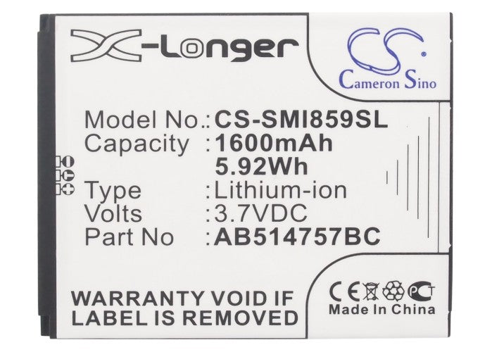 Samsung SCH-i859 SGH-I728A SGH-I740 Mobile Phone Replacement Battery