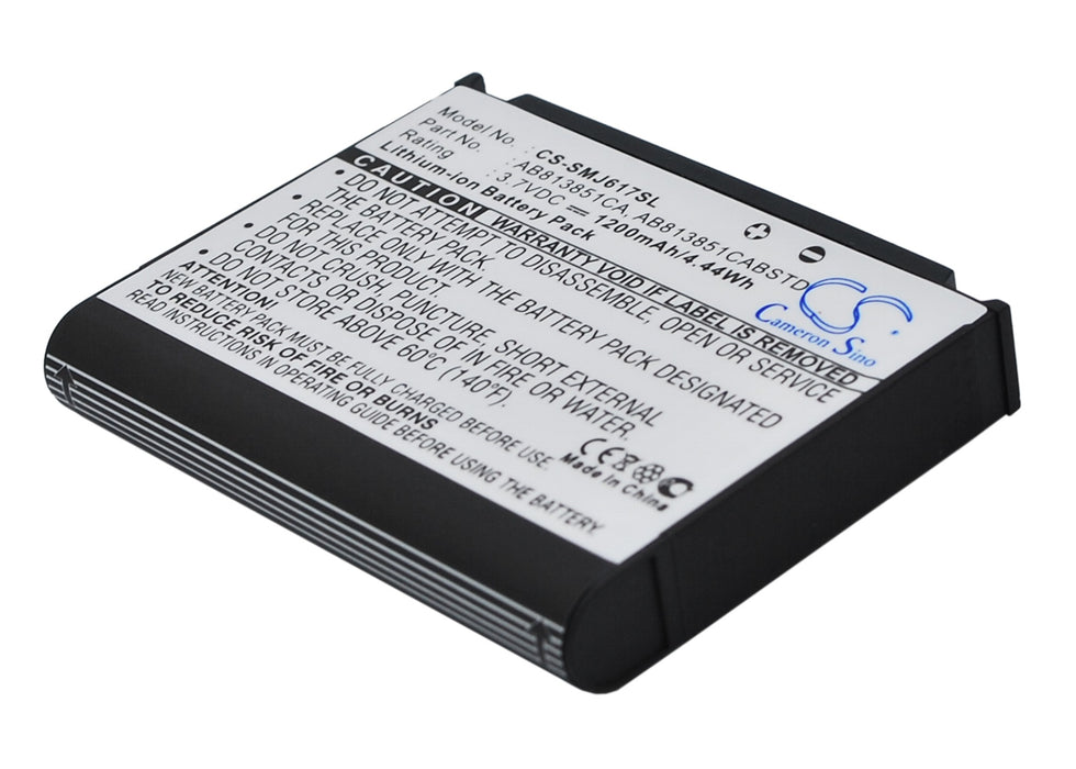 Samsung BLACKJACK II SGH-i617 Stripe DM-S105 SPH-M510 Mobile Phone Replacement Battery