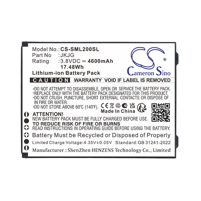 Sunmi L2K Payment Terminal Replacement Battery