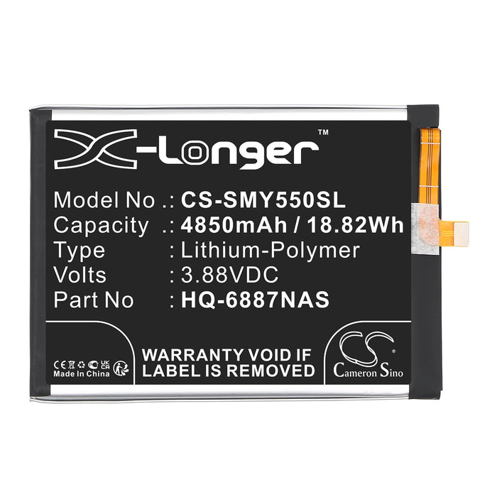 Samsung Galaxy F55 5G Galaxy M55 5G Galaxy Y55 5G SM-C5560 SM-E556B DS SM-M556B SM-M556E DS Mobile Phone Replacement Battery