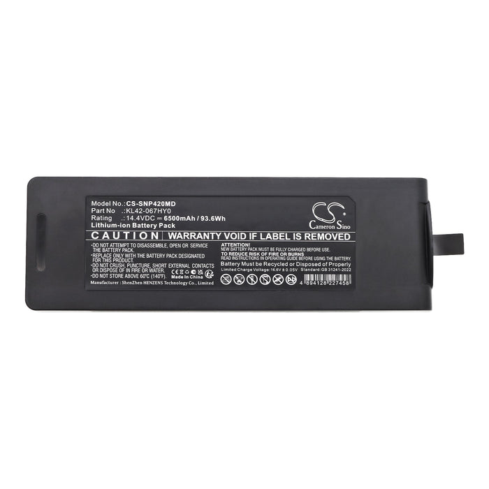 SonoScape Medical Replacement Battery