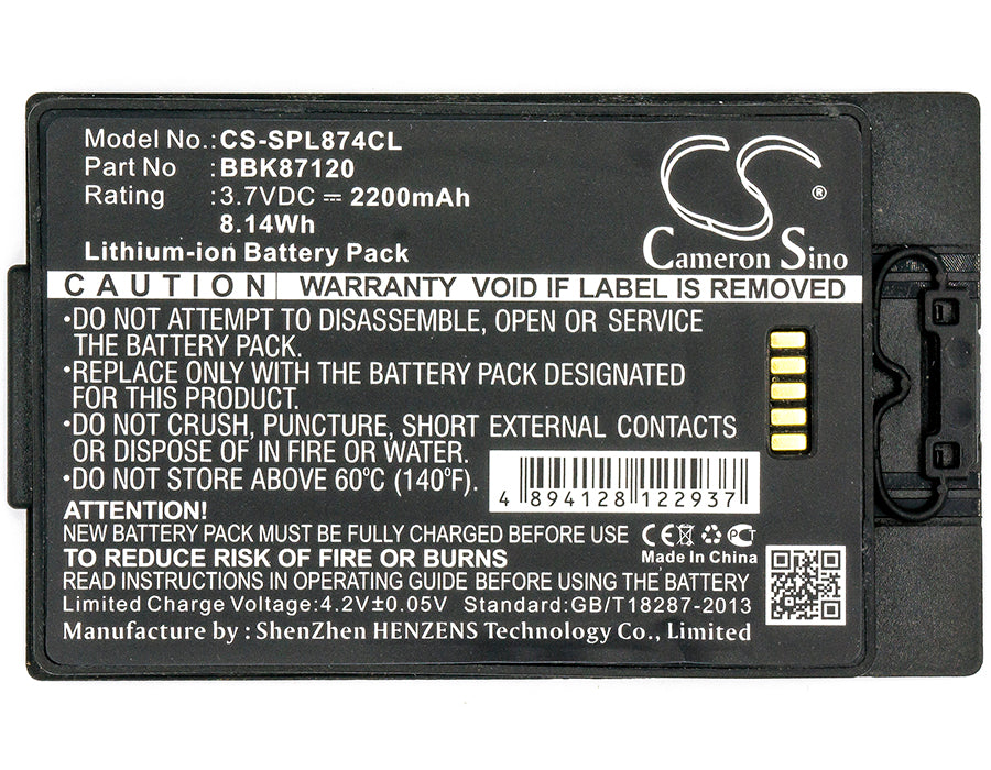 SpectraLink 8742,PBL87420, PBL87440, Pivot 8741,Pivot 8742,Pivot 8744,PIVOT S8742 2200mAh Cordless Phone Replacement Battery