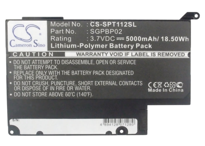 Sony SGPT111CN SGPT112CN Tablet S1 Tablet S2 Tablet Replacement Battery