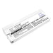 SUPRO Ultraview SL 91369 90367 Ultraview 1050 Ultraview 2400 Medical Replacement Battery