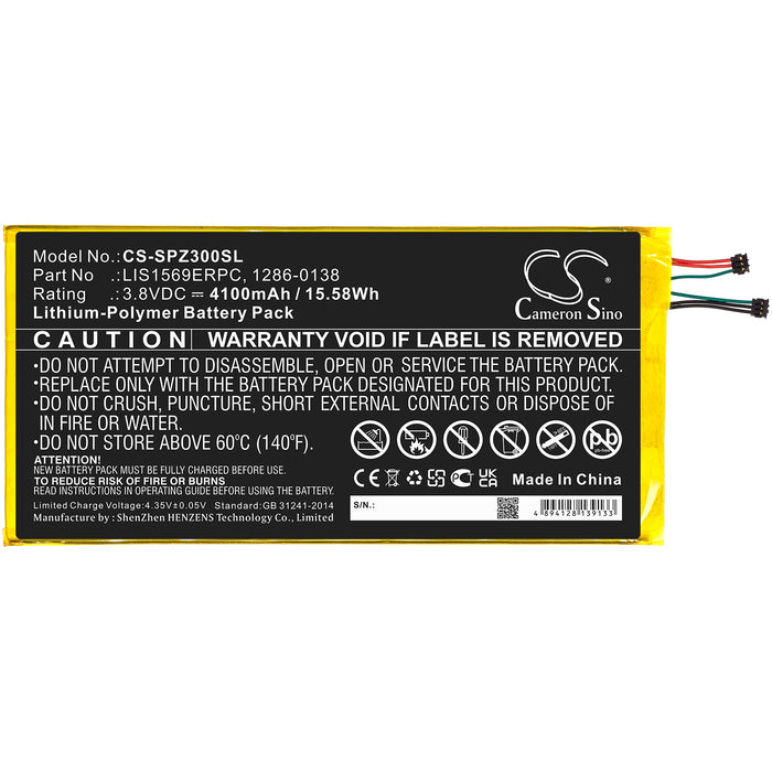 Sony Xperia Z3 Tablet,Xperia Tablet Z3 Compact,SGP621,SOT22,SGP611,SGP641,Xperia Z3 Compact 8 in.,SGP612 W Tablet Replacement Battery