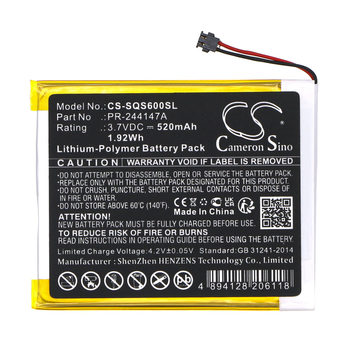 Sony S6 S8 Payment Terminal Replacement Battery