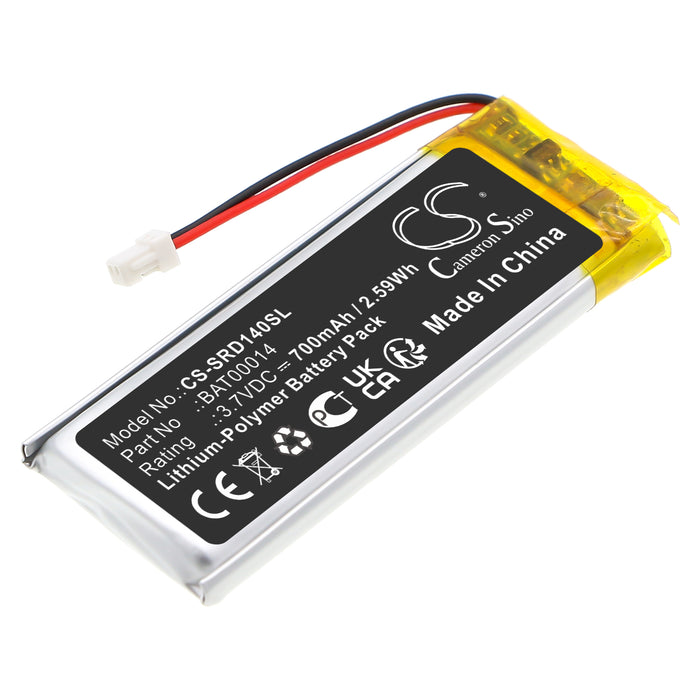 Cardo Packtalk Edge Headphone Replacement Battery