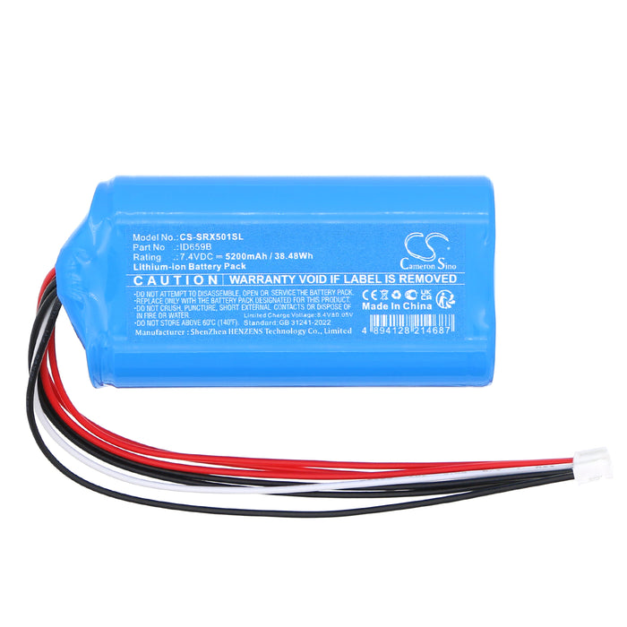 Sony SRS-XB501 SRS-XB501G 5200mAh Speaker Replacement Battery