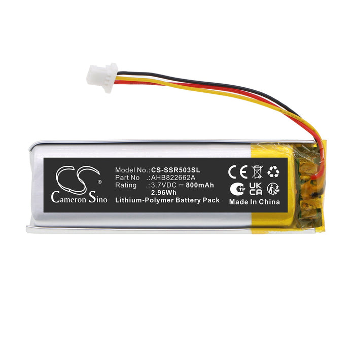 Sena 50R 3-Button Spider RT1 Bluetooth Communication System SP128 Communication System SP130 Headphone Replacement Battery