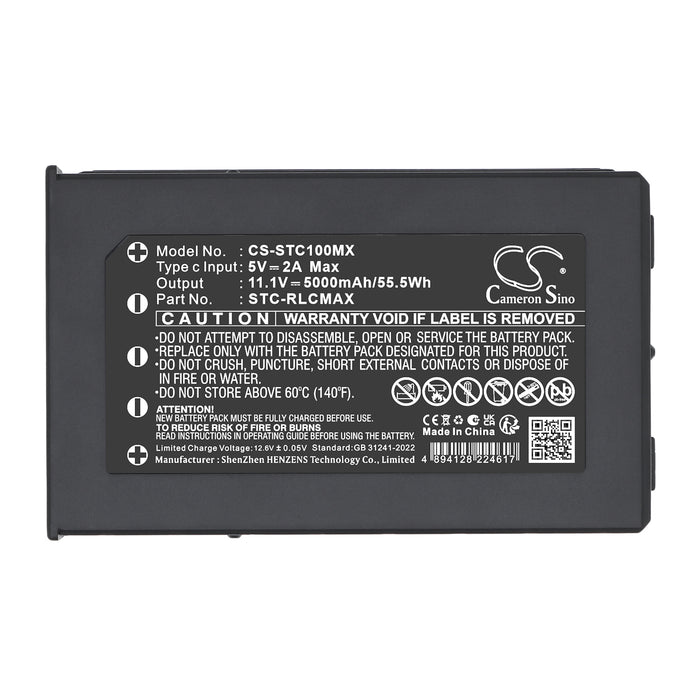Stealth Cam Deceptor Max,FieldMax,Flashback,Fusion Max,MAX-PAK 5000mAh Outdoor Sport Replacement Battery