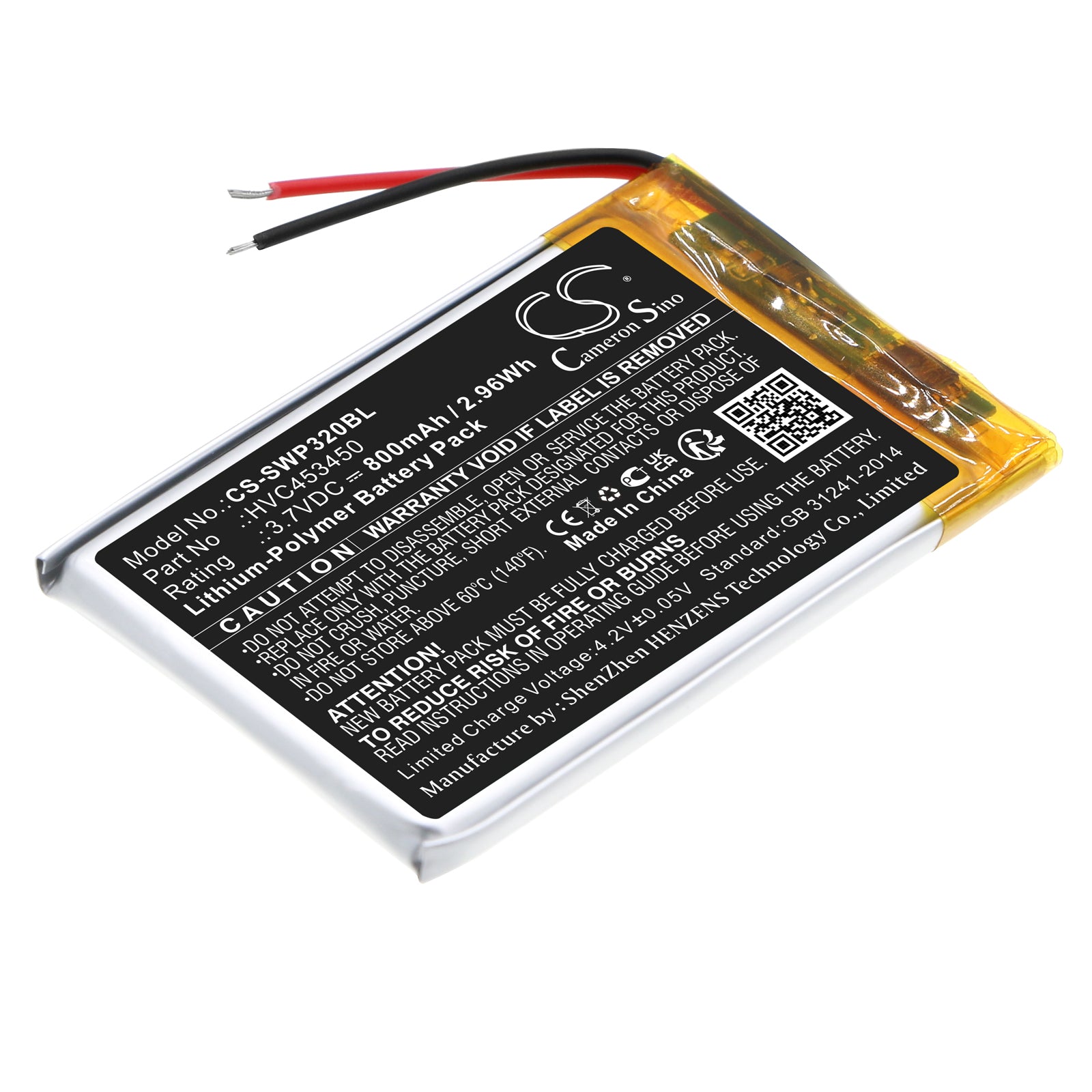paypay Stripe WisePad 3,WPC32 Payment Terminal Replacement Battery