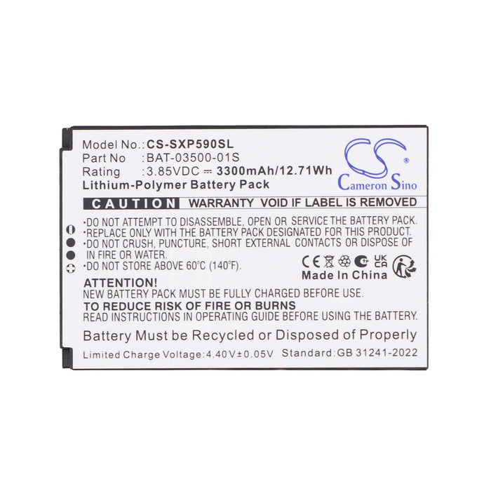 Sonim XP5900 XP5 Plus Mobile Phone Replacement Battery