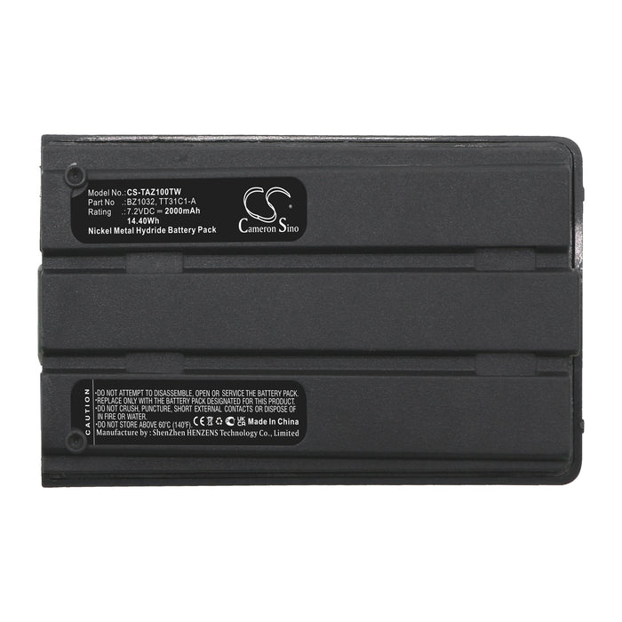Harris BZ1032 Two Way Radio Replacement Battery