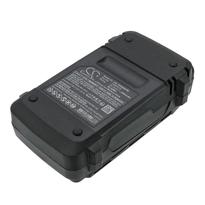 Teccpo TDAB03G, TDHT01G, TDLM01G, TDLT01G, TDTS01G Lawn Mower Replacement Battery