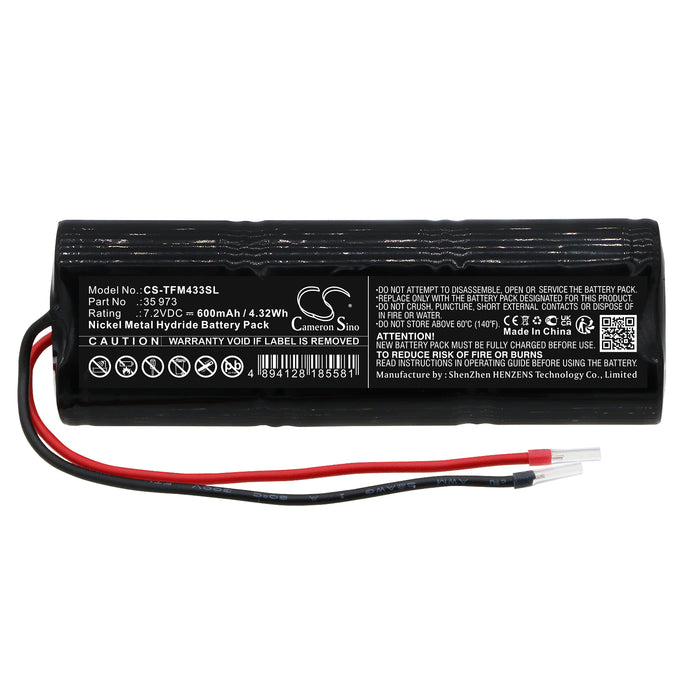 TELENOT F1011 S 6 N-270AA FM 433 35 973 Emergency Light Replacement Battery
