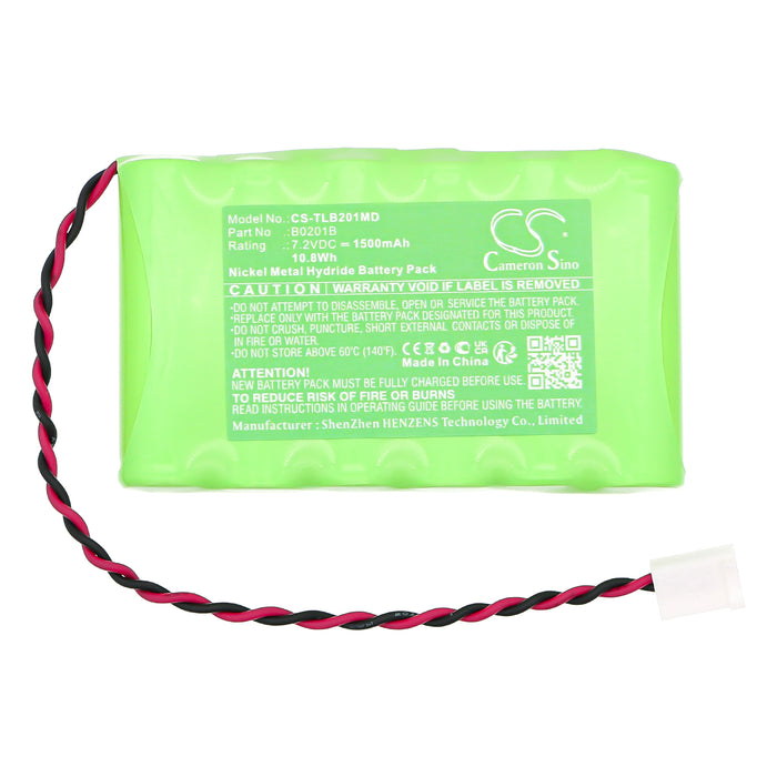 Tunstall Lifeline Vi Lifeline Vi+ 1500mAh Green Medical Replacement Battery