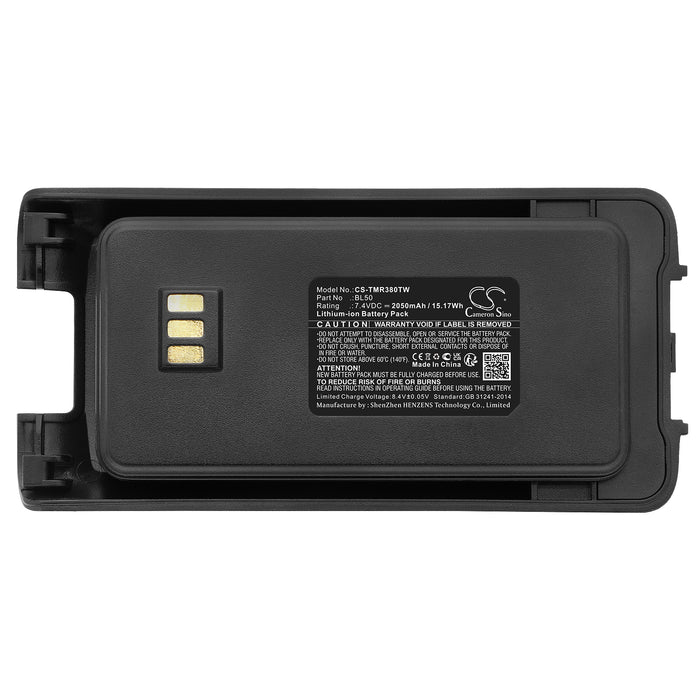 Tetevis RT50 Two Way Radio Replacement Battery