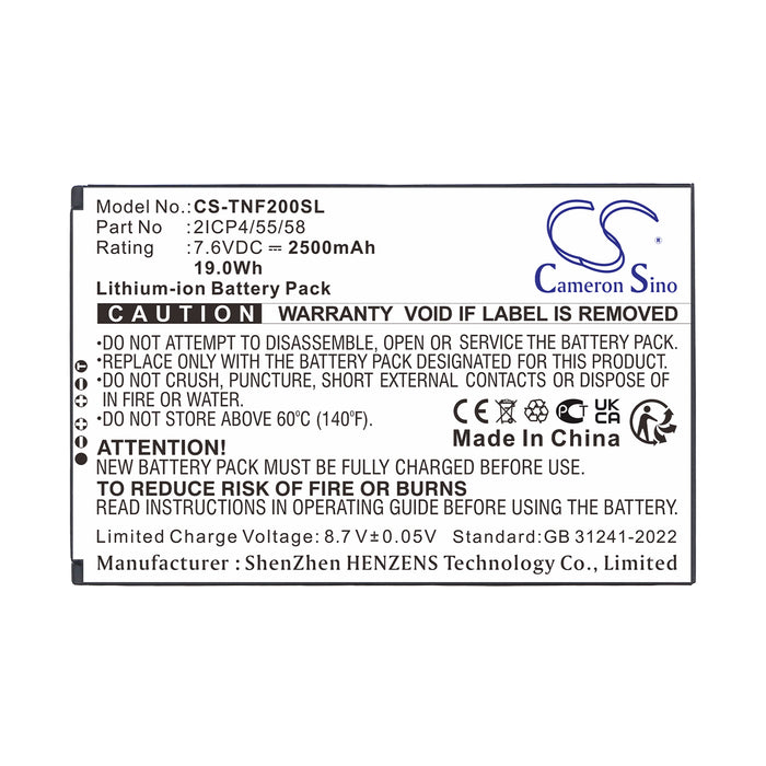 Feitian F20,F20 Smart POS Payment Terminal Replacement Battery