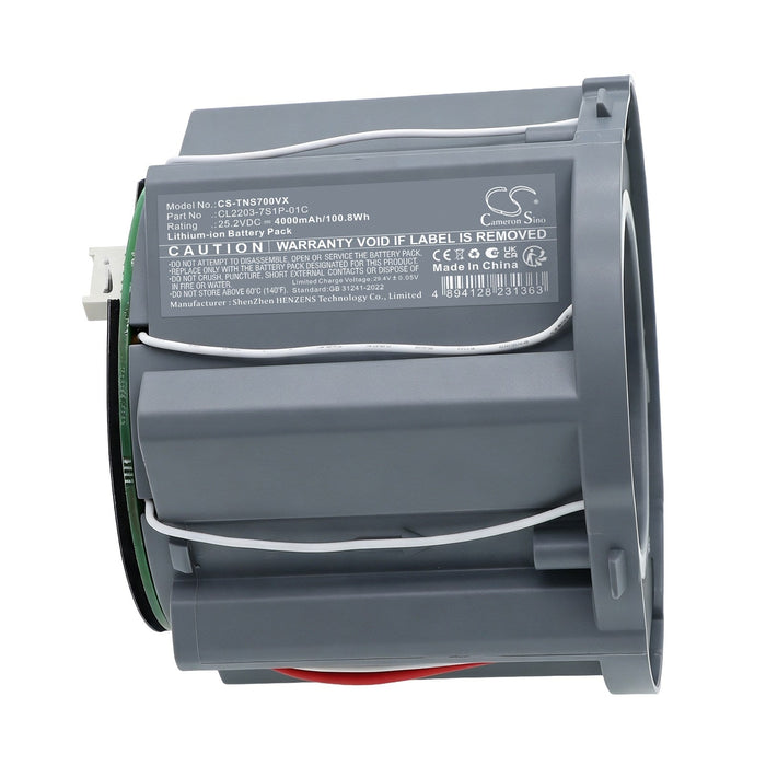 Tineco SW110300EU SW110600DE Floor One S7 Stretch Steam SW20010ECN Vacuum Replacement Battery