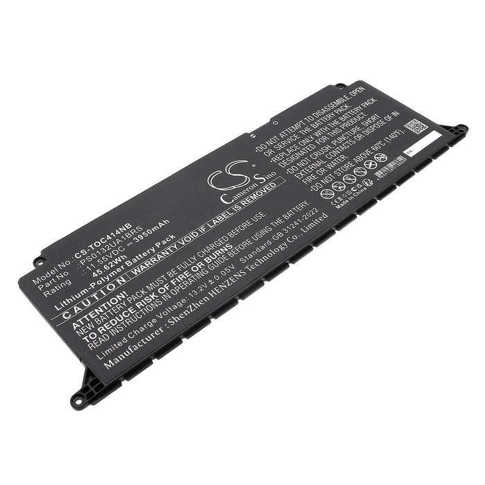 Dynabook Satellite Pro C40-K-00L007 Satellite Pro C40-K-00Q007 Satellite Pro C40-K-0CV007 Satellite Pro C40-K- Laptop and Notebook Replacement Battery