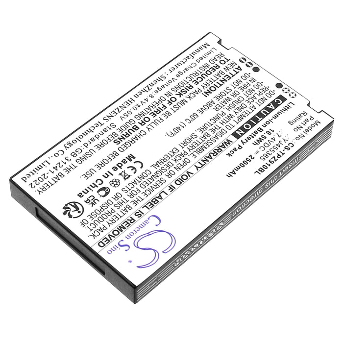 Topwise Z91 Payment Terminal Replacement Battery