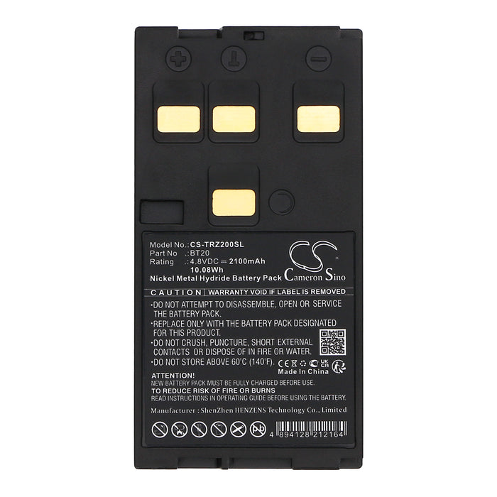 Trixell DT02 DT02 Total Station DT02L DT02L Total Station Survey Multimeter and Equipment Replacement Battery