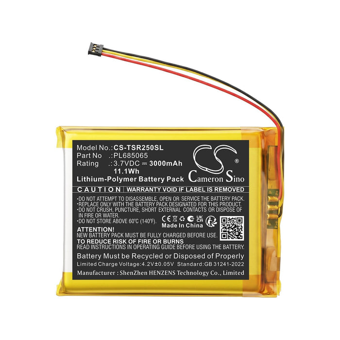 Astell & Kern PPS31 SR15 SR25 SR25 mk2 SR35 Media Player Replacement Battery