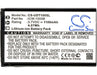 UniData WPU-7700,WPU-7800,WPU-7800B,WPU-7800B-US Cordless Phone Replacement Battery