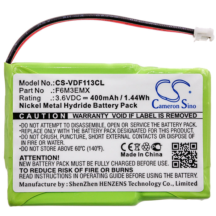 Sanyo 36-A CLT35 CLT36 CLT39 CLTX1 CLTX5 CLTX6 TH1015 TH1015S TH2000 TH2000S TH5100 Superfone CT620 Cordless Phone Replacement Battery
