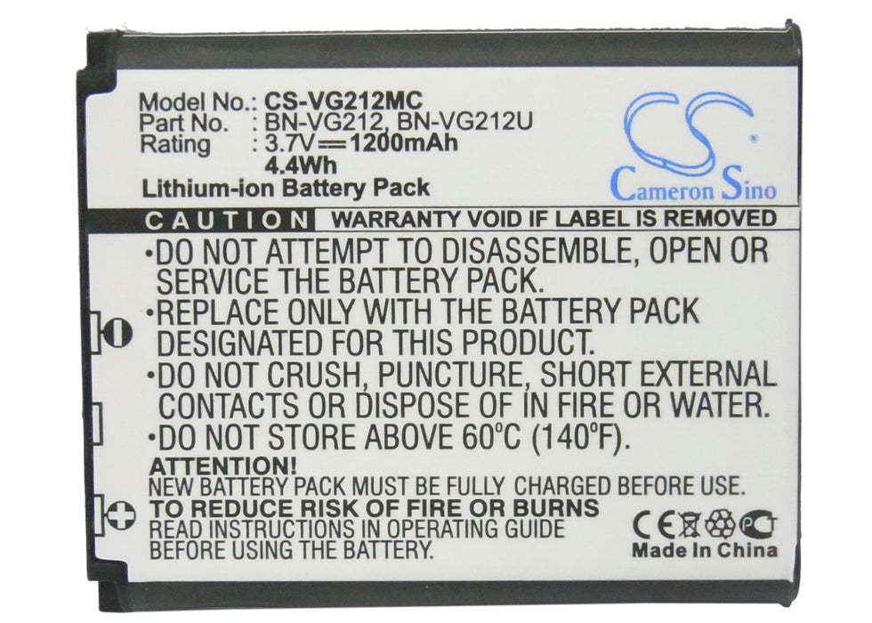 JVC GZ-V505 GZ-V505L GZ-V570 GZ-V505B GZ-VX715 GZ-VX715L GZ-VX700 GZ-V515 GZ-V500 GZ-V500BUS GZ-VX700BUS GZ-VX705 GZ-V515BE Camera Replacement Battery