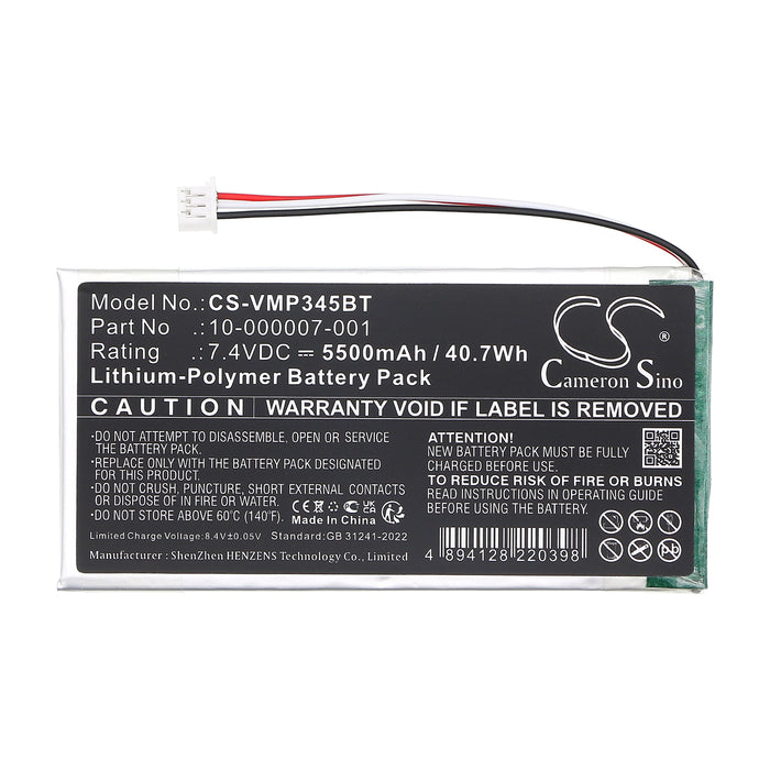 Vivint CP01 Control Panel Sky Master Control Panel Troubleshooting V-MP2-345 V-MP2-345 Master Control Panel V-MP2-345B Alarm Replacement Battery