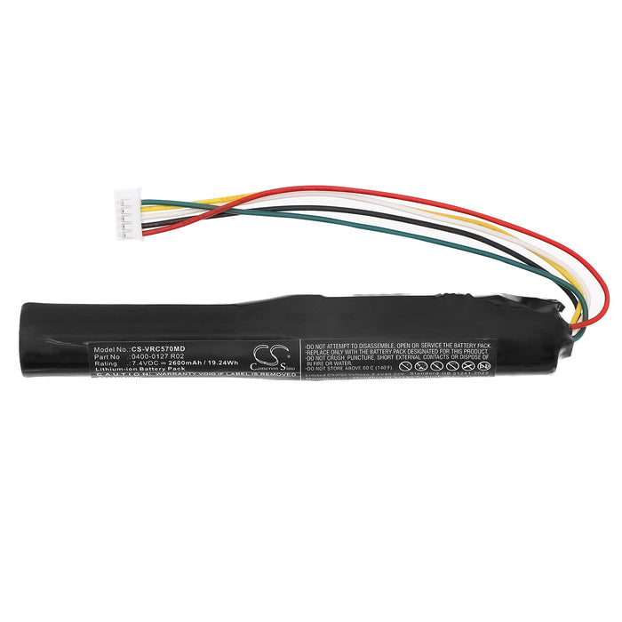 Verathon 0400-0102 B-VM02H223L-R GlideScope AVL Cobalt 0570-0338 Monitor lidescope Cobalt AVL Laryngoscope Medical Replacement Battery