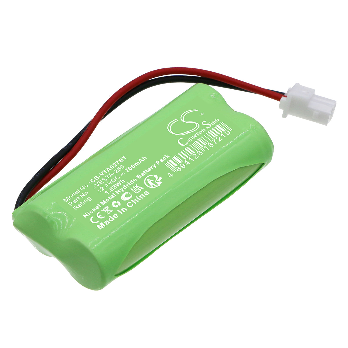 Batterie Alarme Bloc-sécurité 6V 1,6AH Batterie Alarme Bloc-sécurité 6V 1,6AH