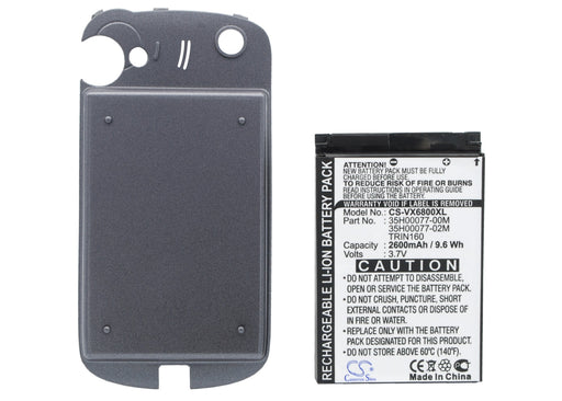 HTC P4000 Mogul Titan 100 Titan 6800 Mobile Phone Replacement Battery