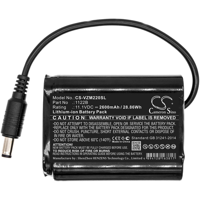 Welch-Allyn ZMCB2200 MC-1645 Thermal Electric Replacement Battery