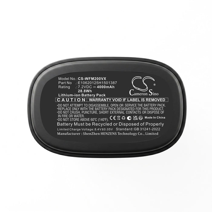 Wolfbox MegaFlow 200B Vacuum Replacement Battery