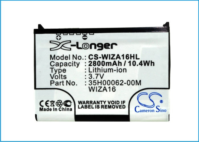 HTC Wizard Mobile Phone Replacement Battery