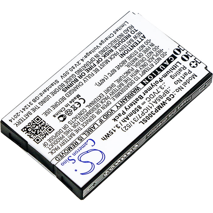 WM Systems WMP 300 WMP-300 GPS Replacement Battery