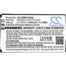 WM Systems WMP 300 WMP-300 GPS Replacement Battery
