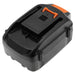 Worx WG180 WG280 WG380 WG580 WG640 WA3747 WA3877 2500mAh Power Tool Replacement Battery