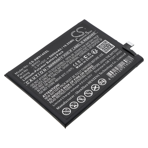 Xiaomi 24094RAD4C Xiaomi Redmi Note 14 5G Mobile Phone Replacement Battery