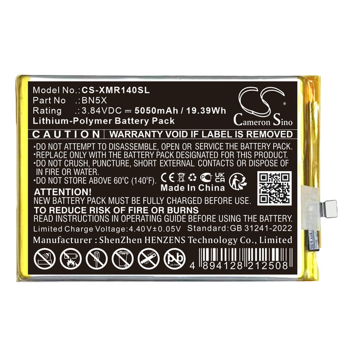 Xiaomi 2409BRN2CA 2409BRN2CC 2409BRN2CG 2409BRN2CL A3 Pro 4G Redmi 14C Mobile Phone Replacement Battery