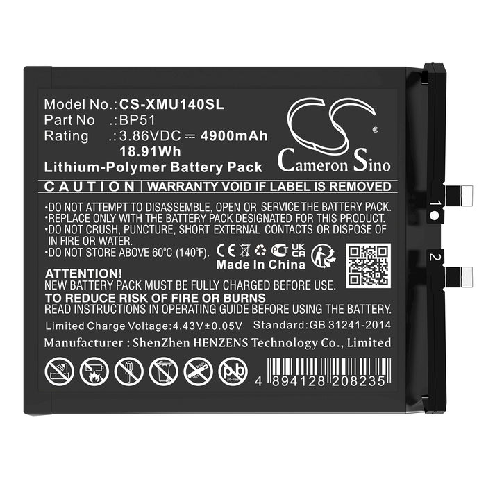 Xiaomi 14 Ultra Mi 14 Ultra Mobile Phone Replacement Battery