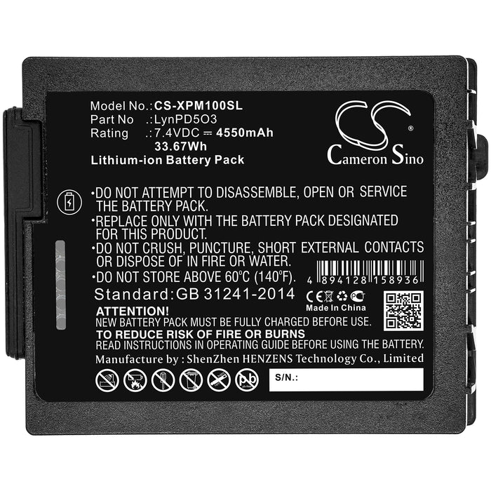 Xplore XLBM1 LynPD5O3 0B23-01H4000E Tablet Replacement Battery