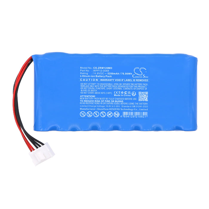 Zoncare IMAC100 IMAC1200 iMAC 1200 iMAC 120B Medical Replacement Battery