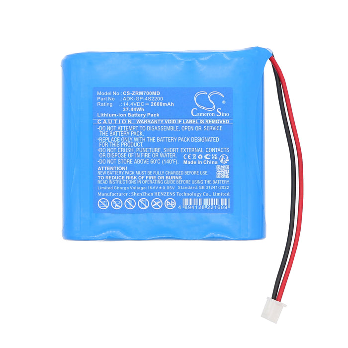 Zoncare PM-7000 Medical Replacement Battery