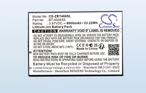 Zebra ET40 8-Inch ET40 8-Inch ET40 Enterprise Tablet 8-Inch ET45 8-Inch ET401 Tablet 8-Inch ZT45 8-Inch Tablet Replacement Battery
