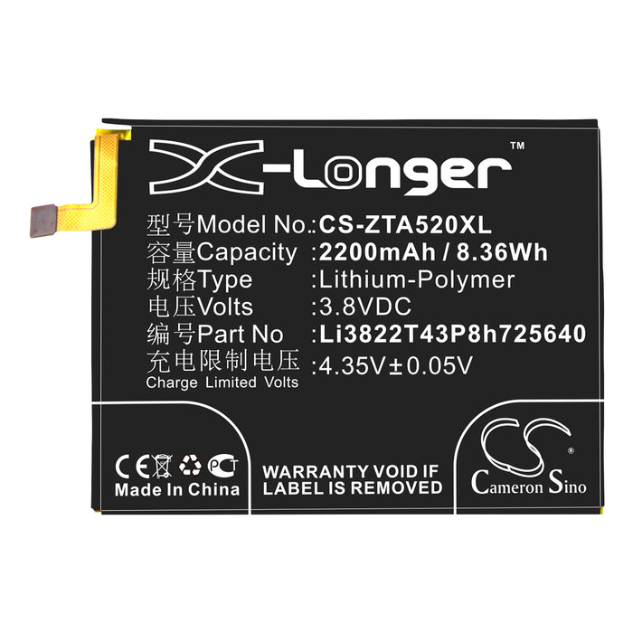 ZTE BA510 Blade A510 Mobile Phone Replacement Battery
