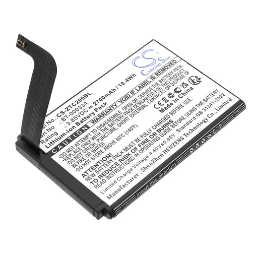 Zebra TC20 TC25 TC200J Barcode Replacement Battery